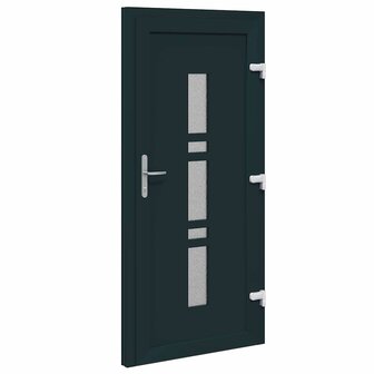 Voordeur Antraciet PVC 9