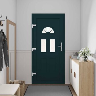 Voordeur Antraciet PVC 3