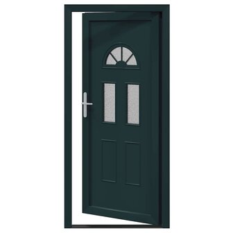 Voordeur Antraciet PVC 5