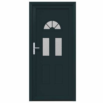 Voordeur Antraciet PVC 6