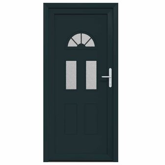 Voordeur Antraciet PVC 6