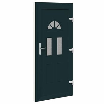 Voordeur Antraciet PVC 9