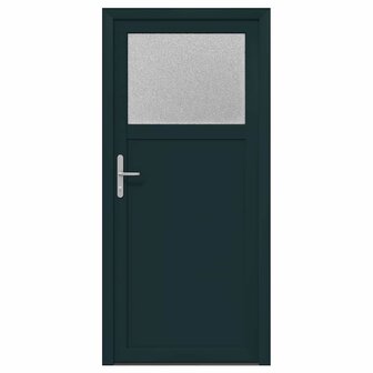 Voordeur Antraciet PVC 2