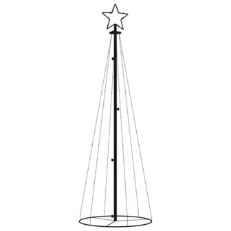 Kegelkerstboom 108 LED&amp;apos;s 70x180 cm warmwit 3