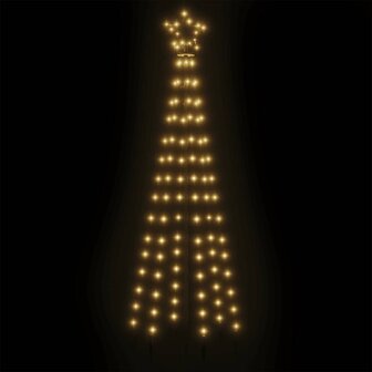 Kegelkerstboom 108 LED&amp;apos;s 70x180 cm warmwit 4