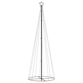 Kegelkerstboom 310 LED&amp;apos;s 100x300 cm warmwit 3