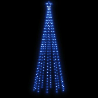 Kegelkerstboom 310 LED&amp;apos;s 100x300 cm blauw 4