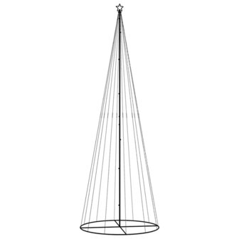 Kegelkerstboom 732 LED&amp;apos;s blauw 160x500 cm 3