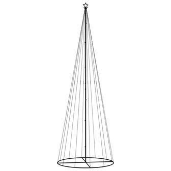 Kegelkerstboom 732 LED&amp;apos;s meerkleurig 160x500 cm 3