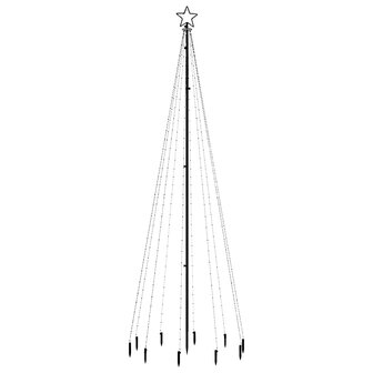 Kerstboom met grondpin 310 LED&amp;apos;s warmwit 300 cm 3