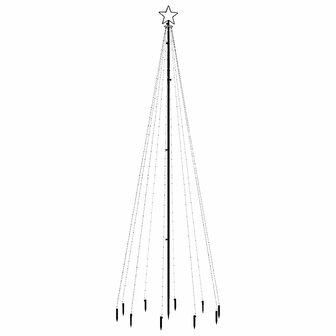 Kerstboom met grondpin 310 LED&amp;apos;s meerkleurig 300 cm 3