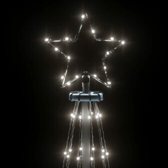 Kerstboom met grondpin 732 LED&amp;apos;s koudwit 500 cm 5