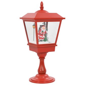 Sokkellamp met kerstman LED 64 cm 2