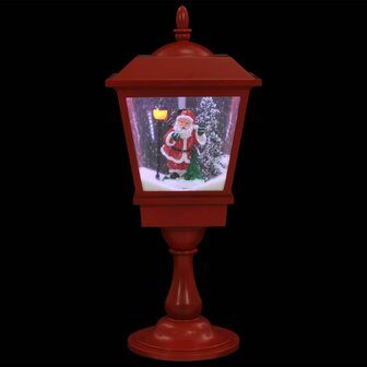 Sokkellamp met kerstman LED 64 cm 5