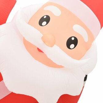 Kerstman opblaasbaar LED XXL IP44 360 cm rood 6