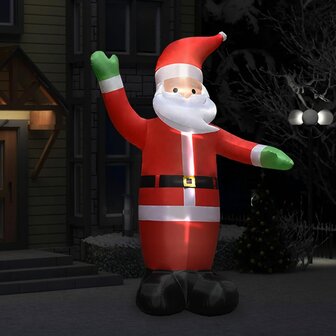 Kerstman opblaasbaar met LED&amp;apos;s IP44 3 m 1