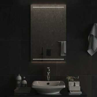Badkamerspiegel LED 50x80 cm 3