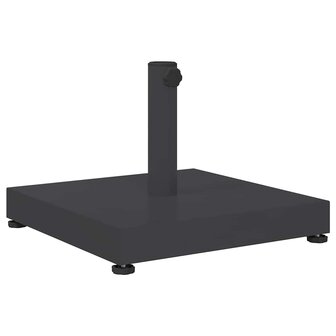 Buiten Parasolvoet Donkergrijs 45 x 45 x 31.5 cm Staal, Beton 2