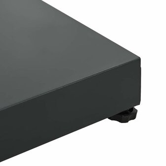 Buiten Parasolvoet Donkergrijs 45 x 45 x 31.5 cm Staal, Beton 8