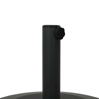 Buiten Parasolvoet Zwart 48 x 48 x 32 cm Staal, Beton 9