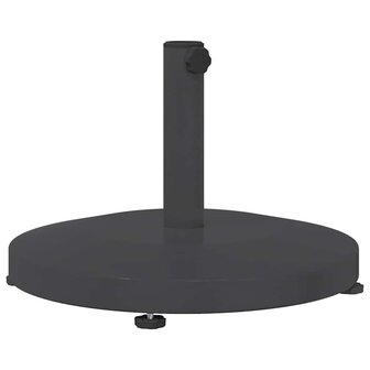 Buiten Parasolvoet Donkergrijs 48 x 48 x 32 cm Staal, Beton 2