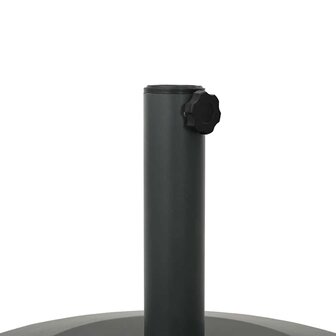 Buiten Parasolvoet Donkergrijs 48 x 48 x 32 cm Staal, Beton 9