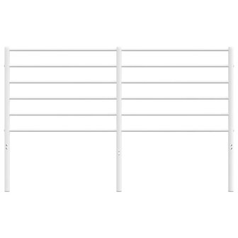 Hoofdbord metaal wit 140 cm 4