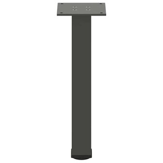 Salontafelpoten 4 st 30-32 cm staal antraciet 6