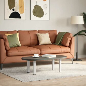 Salontafelpoten 4 st 42-44 cm staal wit 3