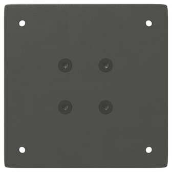 Salontafelpoten 4 st 30 cm staal antraciet 6