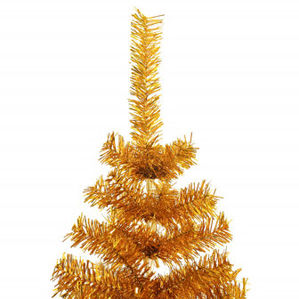 Kunstkerstboom met standaard 180 cm PET goudkleurig 3