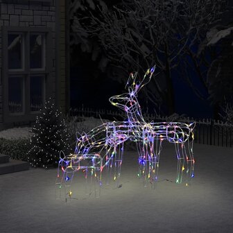 3-delige Kerstverlichting rendieren 229 LED&amp;apos;s 1