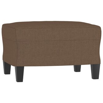 4-delige Loungeset met kussens stof bruin 5