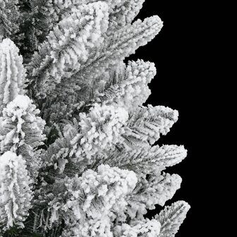 Kunstkerstboom met sneeuw 120 cm PVC en PE 6