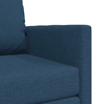 Vloerslaapbank met kussen Blauw 74 x 77 x 81 cm Stof 8