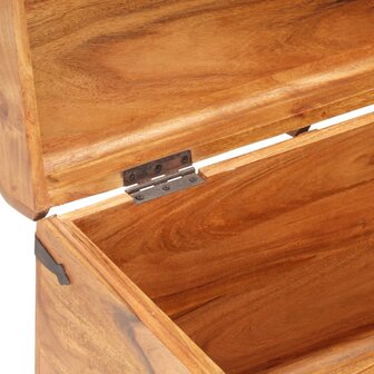 Opbergkist 90x40x40 cm massief acaciahout 6