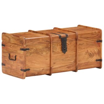 Opbergkist 90x40x40 cm massief acaciahout 9