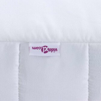 Schuimmatras Wit 80 x 200 cm Stof 7