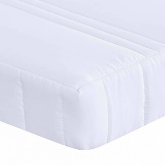 Schuimmatras Wit 80 x 200 cm Stof 8