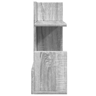 Bureau organiser 49x20x52,5 cm bewerkt hout grijs sonoma eiken 5