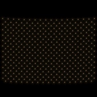 Kerstnetverlichting 306 LED&amp;apos;s binnen en buiten 3x3 m warmwit 4