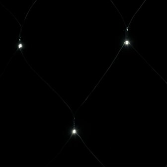 Kerstnetverlichting 306 LED&amp;apos;s binnen en buiten 3x3 m koudwit 5