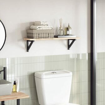 Tafelblad rechthoekig 80x20x2 cm massief acaciahout 1