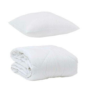 All-season dekbed Anders met kussen Wit 135 x 200 cm Microfibre 2