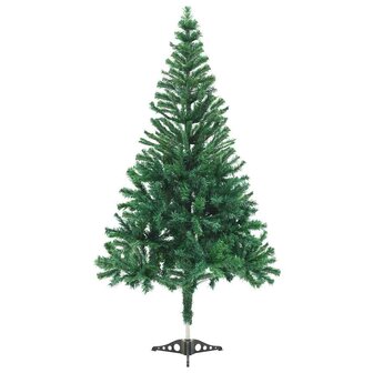 Kunstkerstboom met verlichting en kerstballen 230 takken 120 cm 3