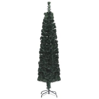 Kunstkerstboom met standaard smal 150 cm glasvezel 2