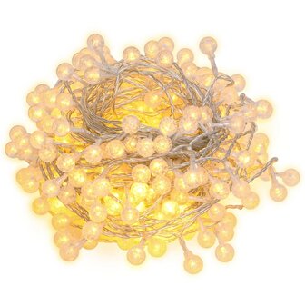 Lichtsnoer met 400 LED&amp;apos;s 8 functies warmwit 40 m 8