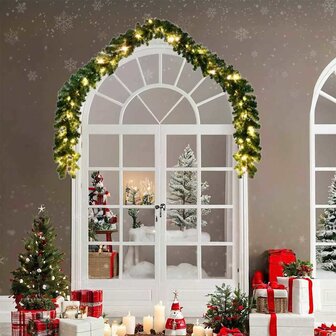 Kerstslinger 2 pcs Groen 40 m PVC 1