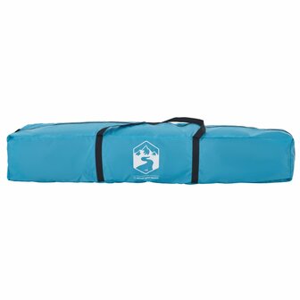 Kampeertent 4-persoons snelontgrendeling blauw 9