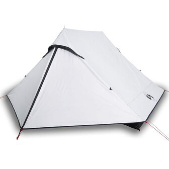 Tent 2-persoons waterdicht verduisterend stof wit 2